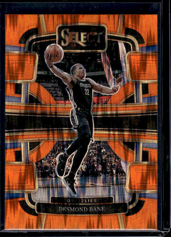 2023-24 Panini Select #39 Desmond Bane Orange Flash Prizms