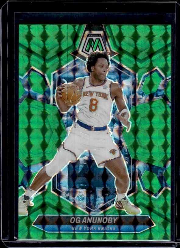 2023-24 Panini Mosaic #135 OG Anunoby Green