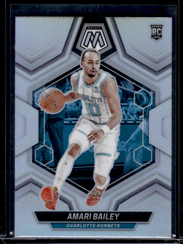 2023-24 Panini Mosaic #231 Amari Bailey Silver