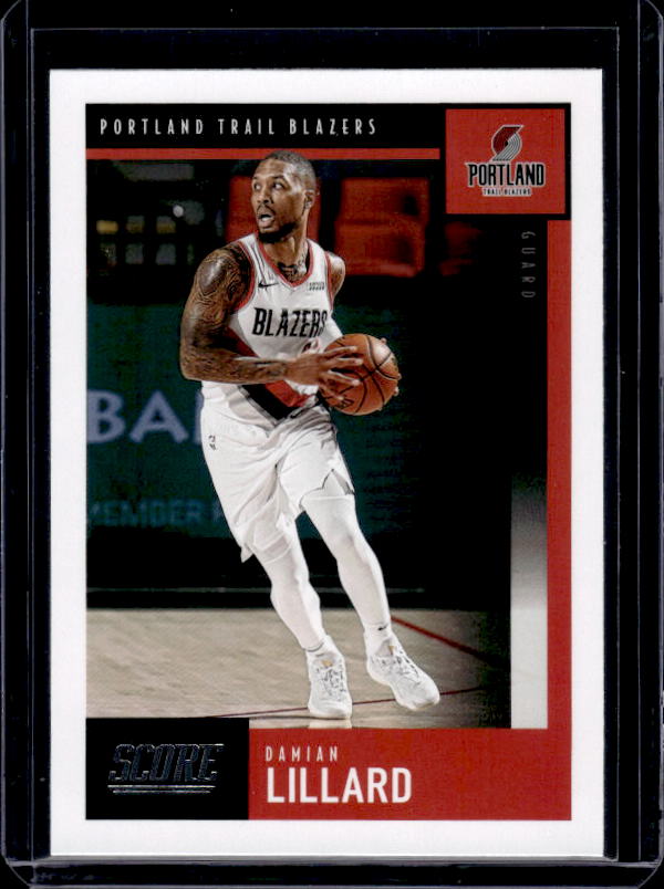 2020-21 Panini Chronicles #620 Damian Lillard