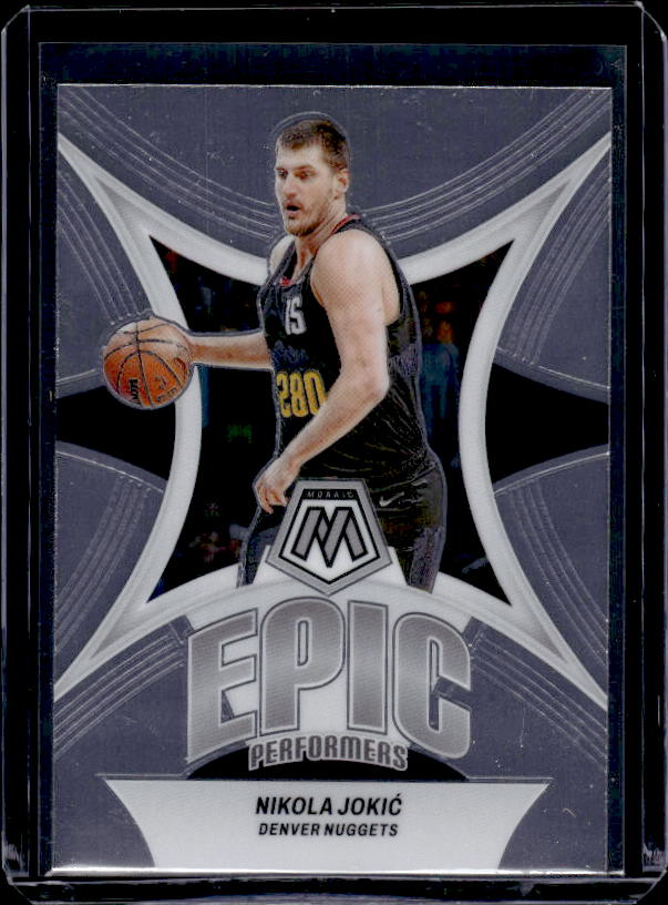 2023-24 Panini Mosaic #15 Nikola Jokic Epic Performers