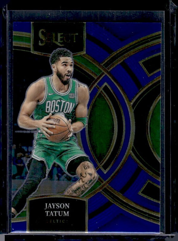 2023-24 Panini Select #156 Jayson Tatum Blue (Retail Base)
