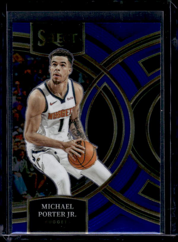 2023-24 Panini Select #178 Michael Porter Jr. Blue (Retail Base)