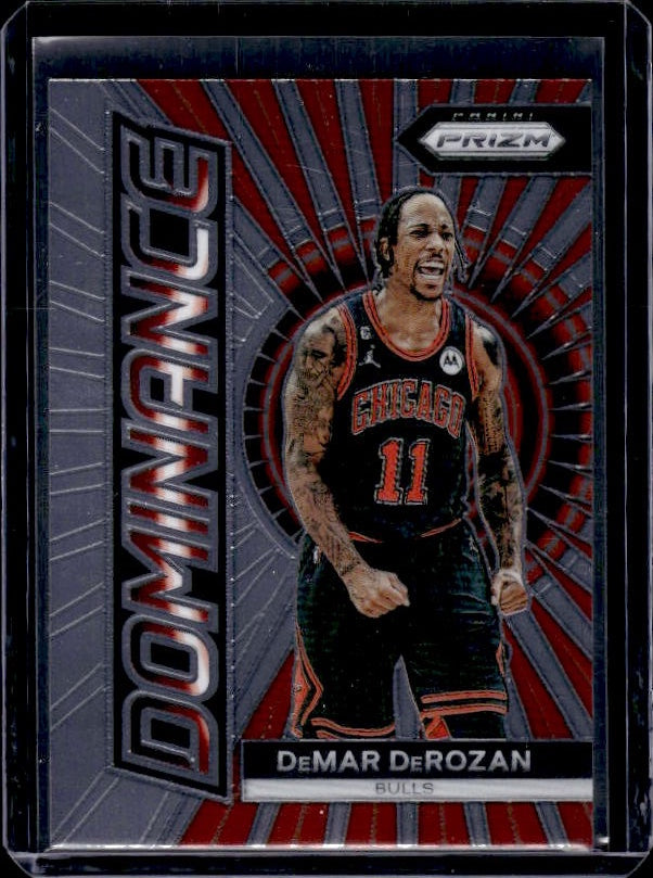 2023-24 Panini Prizm #13 DeMar DeRozan Dominance
