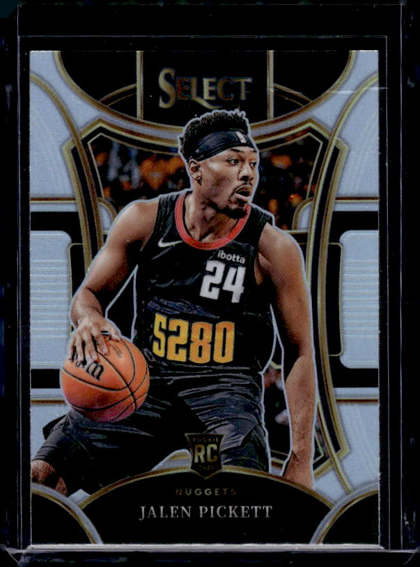 2023-24 Panini Select #327 Jalen Pickett Silver Prizms