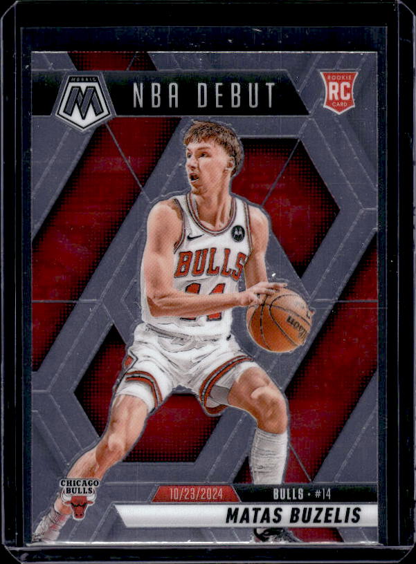 2024-25 Panini Mosaic #257 Matas Buzelis