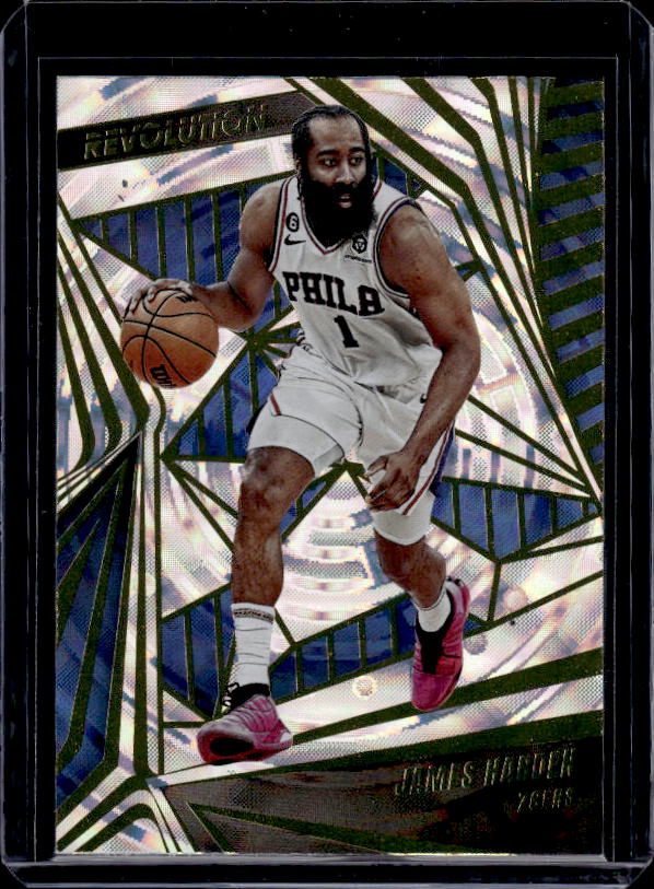 2023-24 Panini Revolution #21 James Harden Fractal