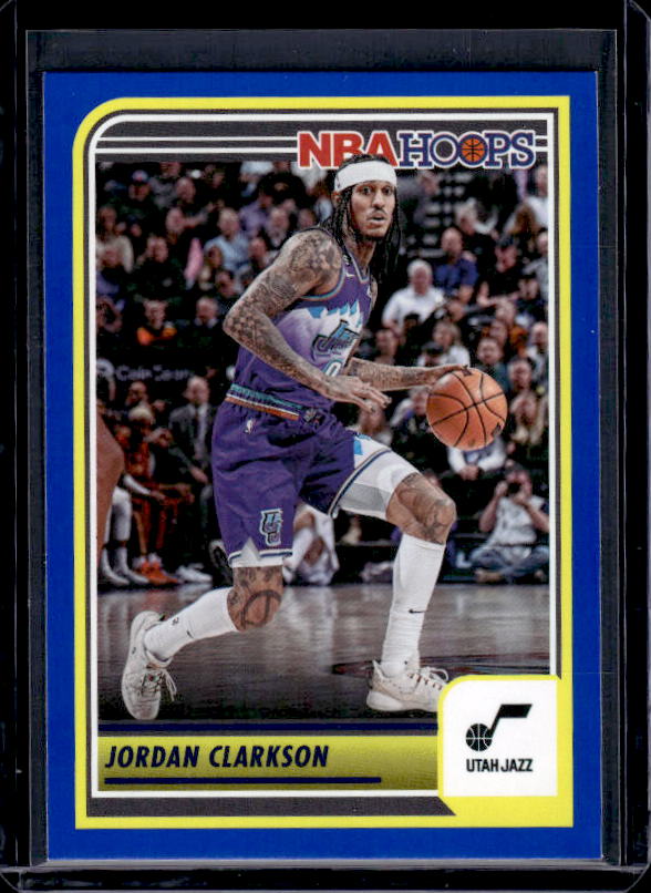 2023-24 Hoops #176 Jordan Clarkson Blue