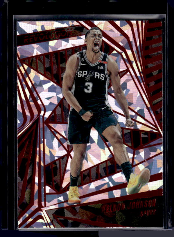 2023-24 Panini Revolution #82 Keldon Johnson Chinese New Year
