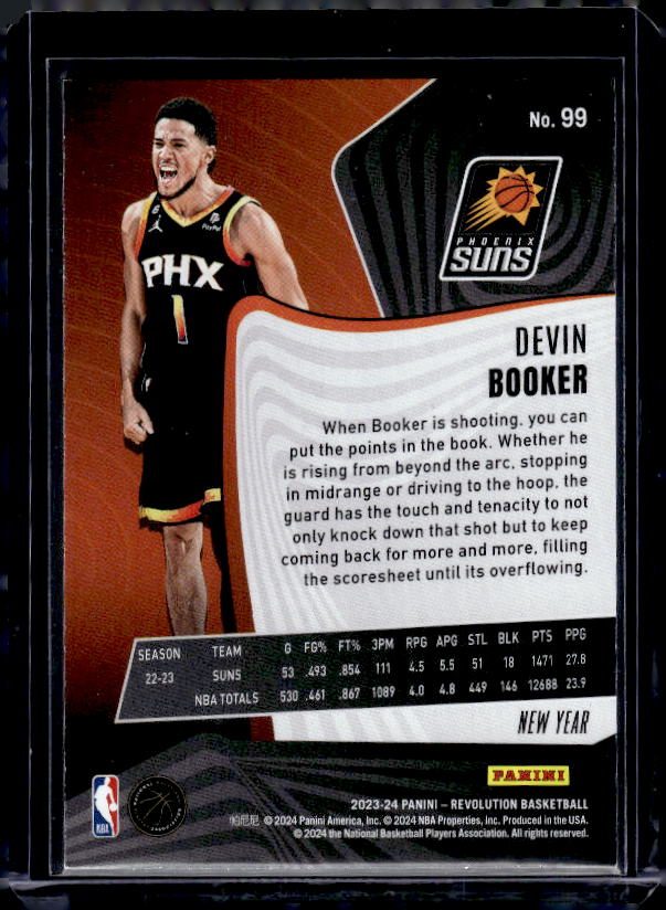 2023-24 Panini Revolution #99 Devin Booker Chinese New Year