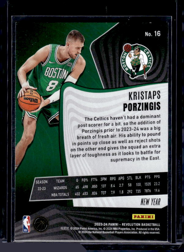 2023-24 Panini Revolution #16 Kristaps Porzingis Chinese New Year