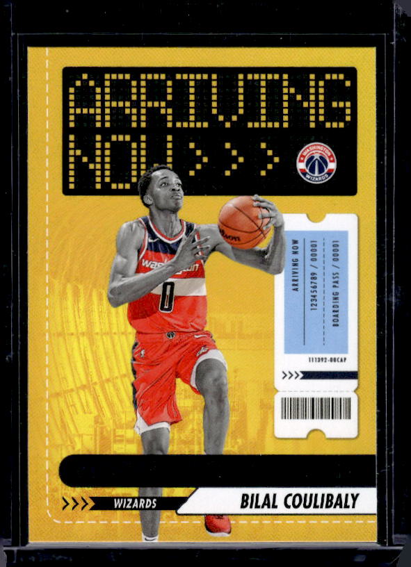 2023-24 Hoops #18 Bilal Coulibaly Arriving Now