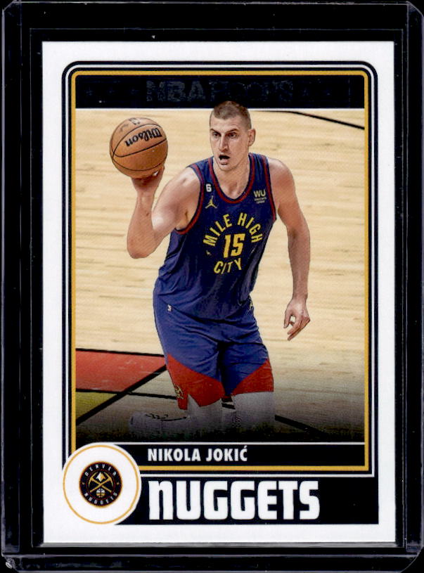 2023-24 Hoops #291 Nikola Jokic Purple