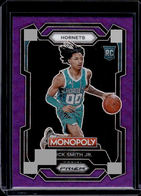 2023-24 Panini Prizm Monopoly #14 Nick Smith Jr. Purple