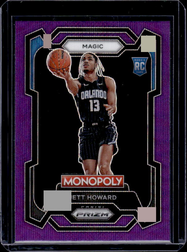 2023-24 Panini Prizm Monopoly #65 Jett Howard Purple
