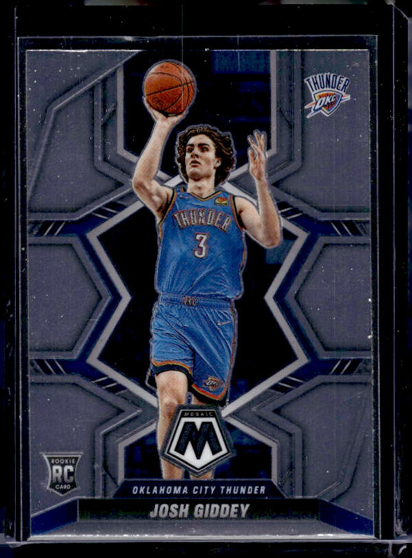 2021-22 Panini Mosaic #210 Josh Giddey