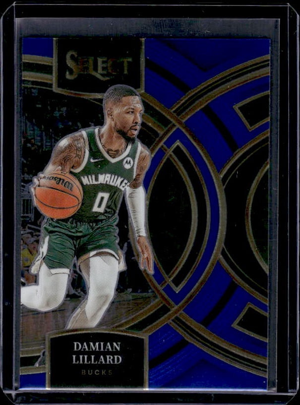 2023-24 Panini Select #138 Damian Lillard