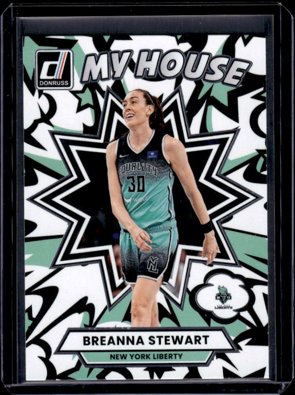 2025 Donruss WNBA #8 Breanna Stewart My House