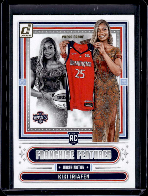 2025 Donruss WNBA #18 Kiki Iriafen Franchise Features Press Proof