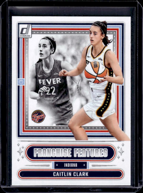 2025 Donruss WNBA #13 Caitlin Clark Franchise Features