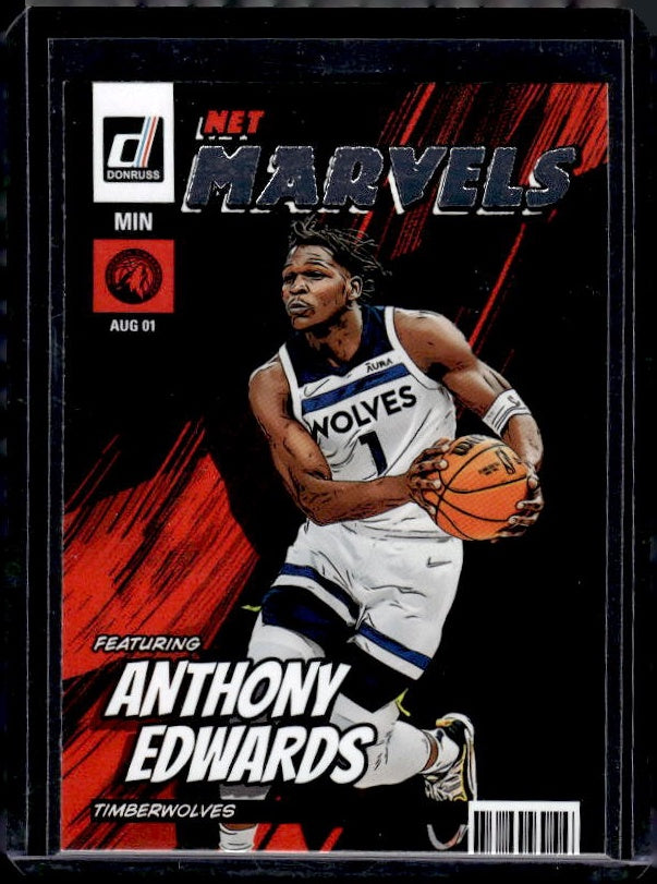 2022-23 Donruss #8 Anthony Edwards Net Marvels