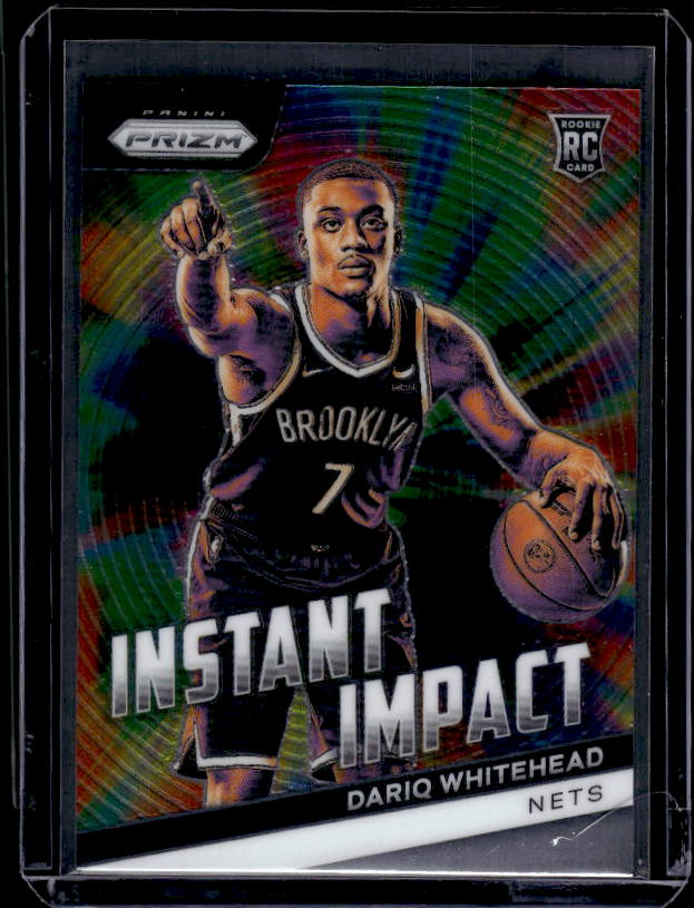 2023-24 Panini Prizm #10 Dariq Whitehead Instant Impact