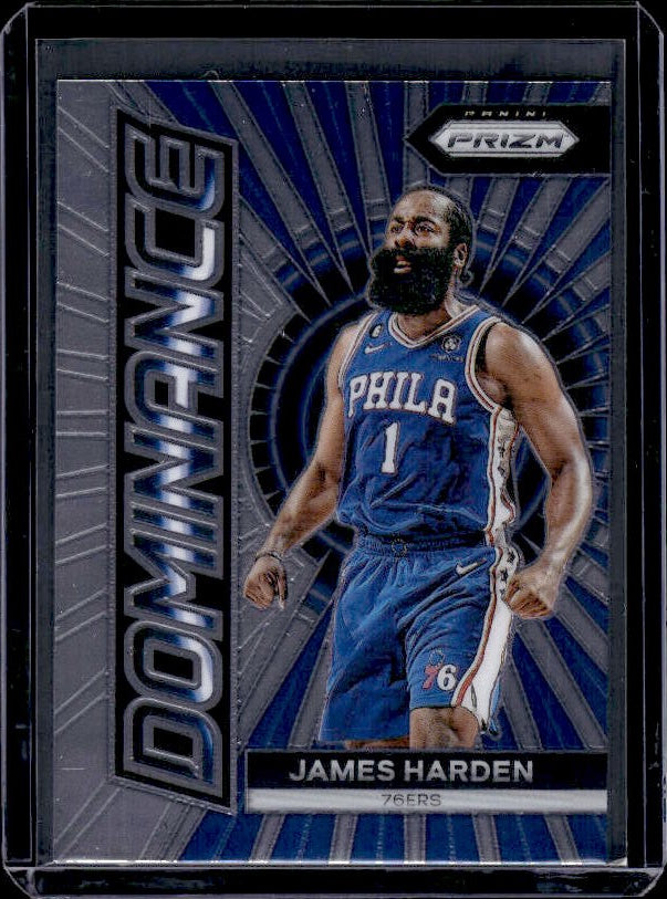 2023-24 Panini Prizm #21 James Harden Dominance