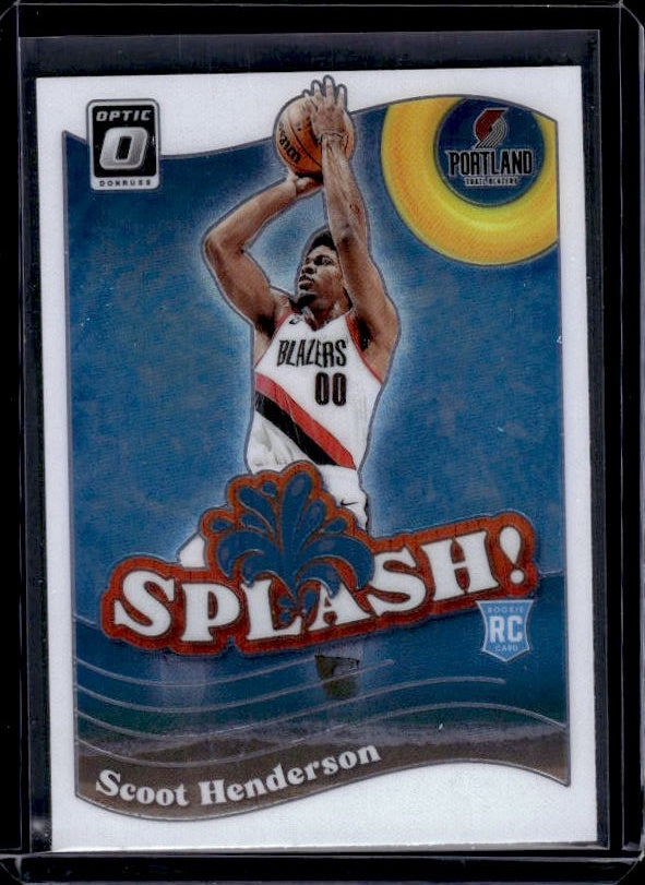 2023-24 Donruss Optic #15 Scoot Henderson Splash