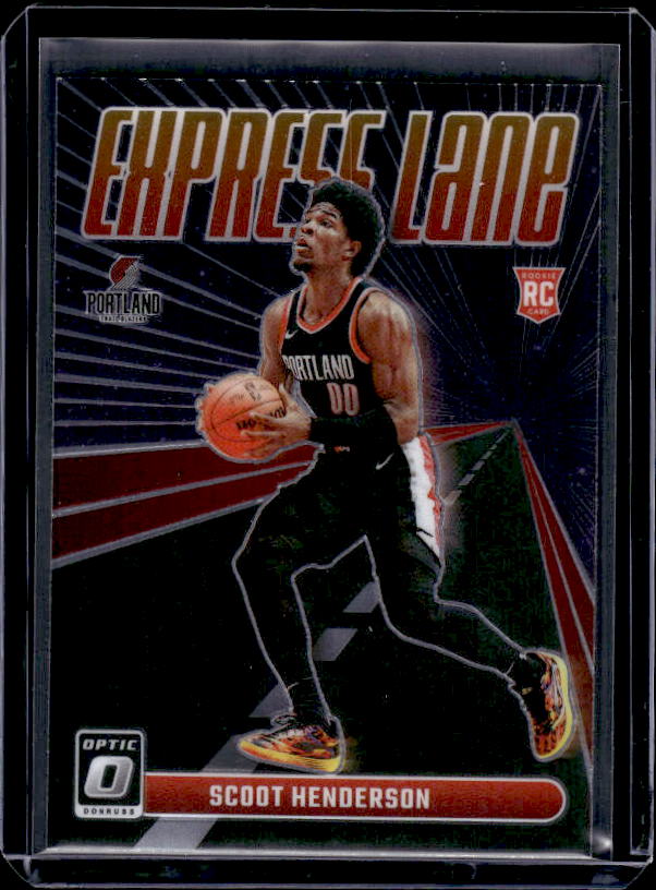 2023-24 Donruss Optic #14 Scoot Henderson Express Lane