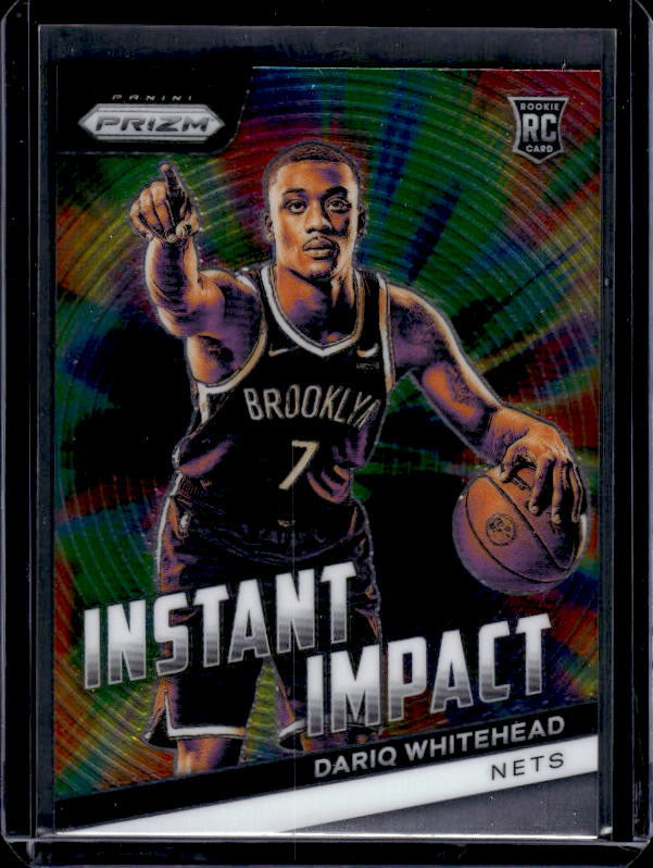 2023-24 Panini Prizm #10 Dariq Whitehead Instant Impact