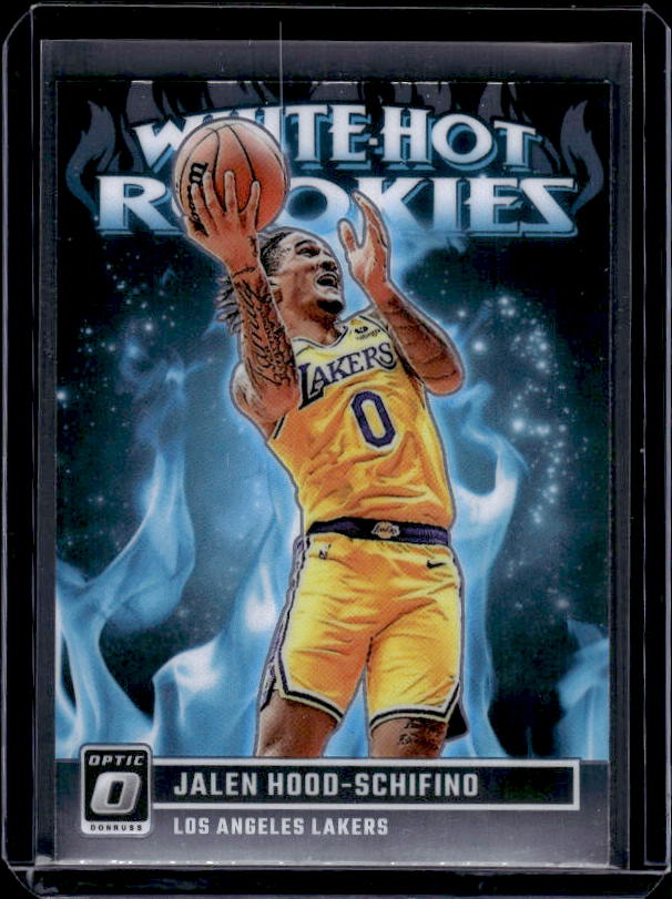 2023-24 Donruss Optic #6 Jalen Hood-Schifino White Hot Rookies