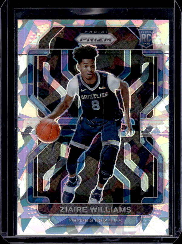 2021-22 Panini Prizm #313 Ziaire Williams Ice