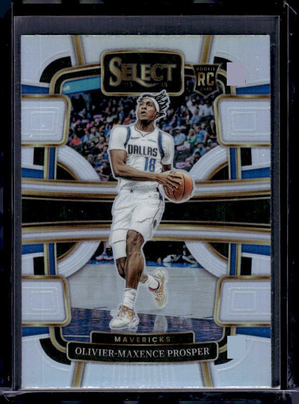 2023-24 Panini Select #85 Olivier-Maxence Prosper Silver Prizms