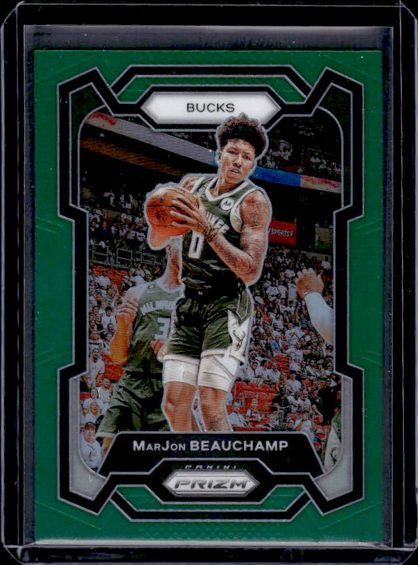 2023-24 Panini Prizm #259 MarJon Beauchamp Prizms Green
