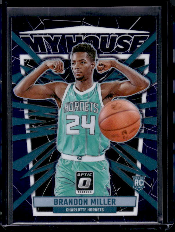 2023-24 Donruss Optic #5 Brandon Miller My House Purple