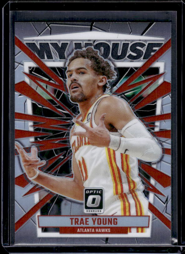 2023-24 Donruss Optic #8 Trae Young My House Holo