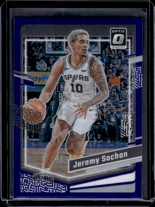 2023-24 Donruss Optic #56 Jeremy Sochan Purple