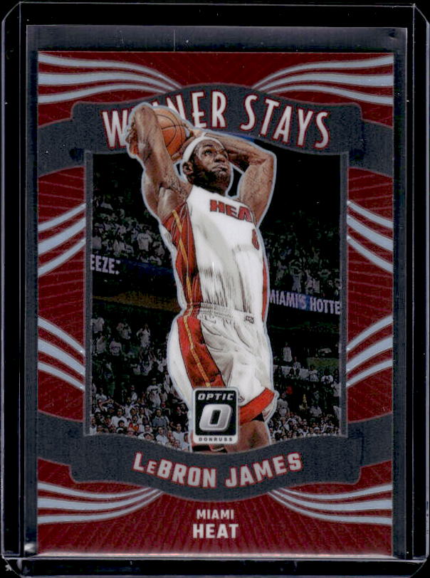 2023-24 Donruss Optic #2 LeBron James Winner Stays Holo