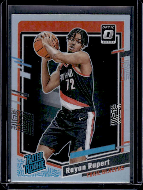 2023-24 Donruss Optic #248 Rayan Rupert Holo