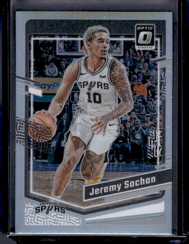 2023-24 Donruss Optic #56 Jeremy Sochan Holo