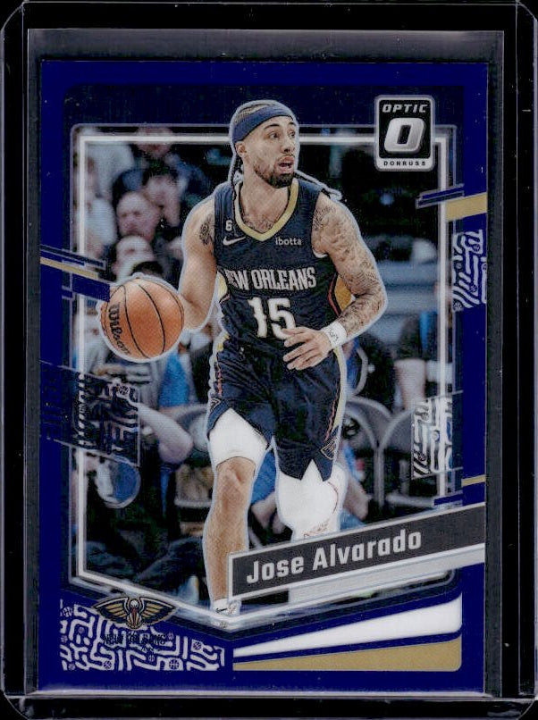 2023-24 Donruss Optic #145 Jose Alvarado Purple