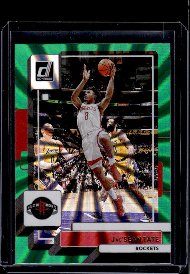 2022-23 Donruss #151 Jae'Sean Tate Holo Laser Green