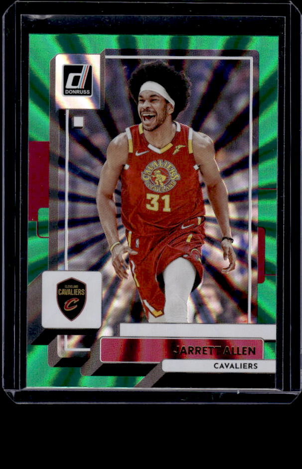 2022-23 Donruss #40 Jarrett Allen Holo Laser Green