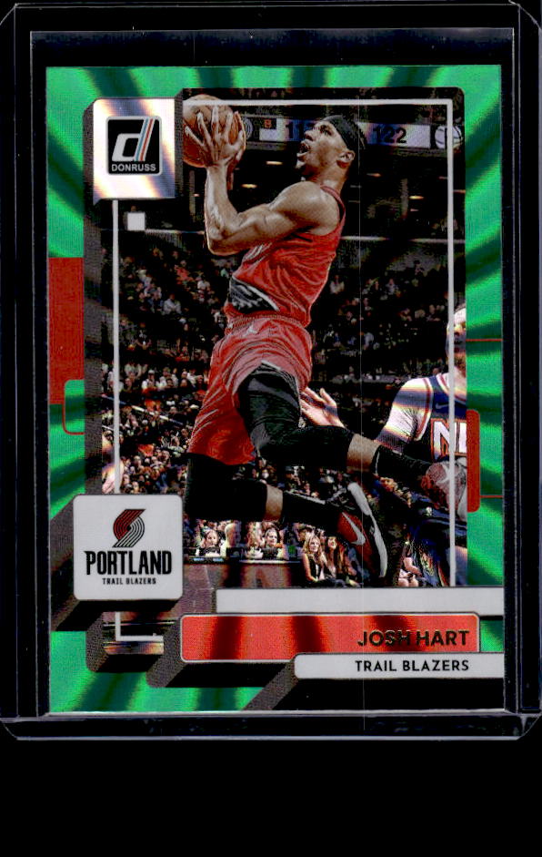 2022-23 Donruss #109 Josh Hart Holo Laser Green