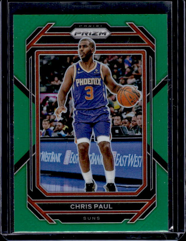 2022-23 Panini Prizm #117 Chris Paul Prizms Green