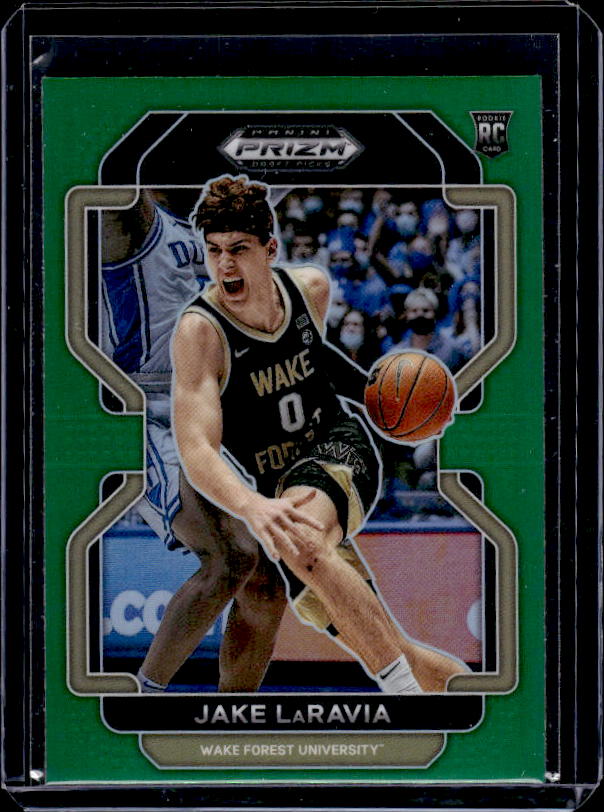 2022 Panini Prizm Draft Picks #87 Jake LaRavia Green