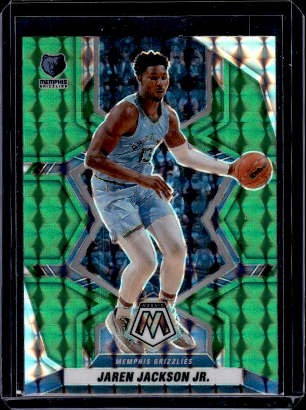 2021-22 Panini Mosaic #148 Jaren Jackson Jr. Green