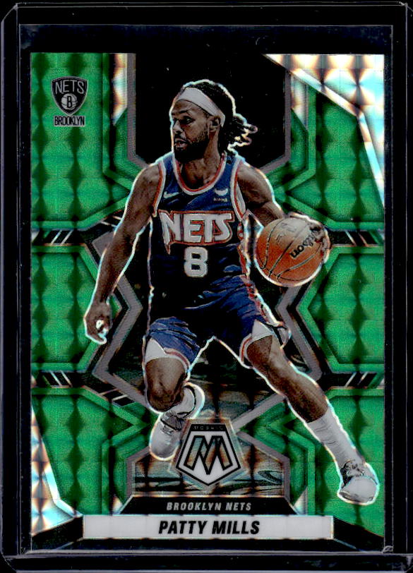 2021-22 Panini Mosaic #20 Patty Mills Green
