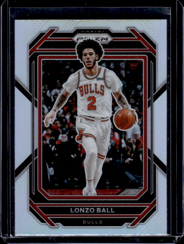 2022-23 Panini Prizm #88 Lonzo Ball Prizms Silver