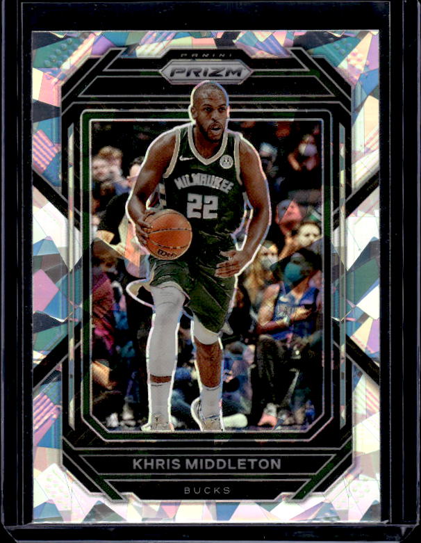 2022-23 Panini Prizm #112 Khris Middleton Prizms Ice